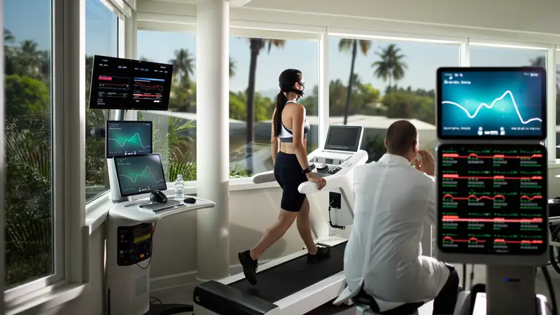 VO2 max cardiopulmonary exercise test at an international-standard Bali hospital